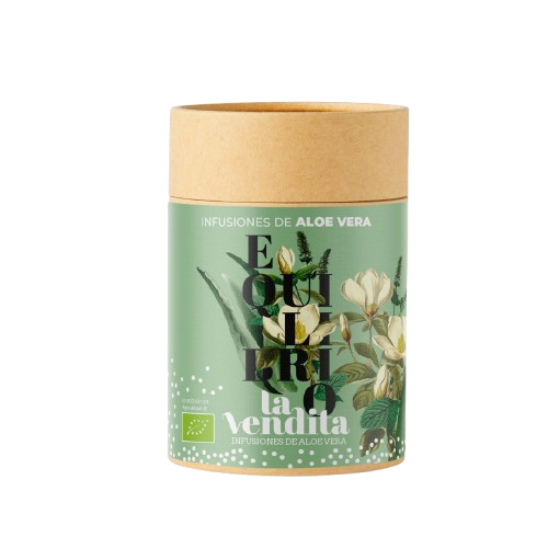 Equilibrio Infusión de Aloe vera puro ecológico 14 Infusión con flor de aloe vera para mantener tu cuerpo en equilibrio todo el día