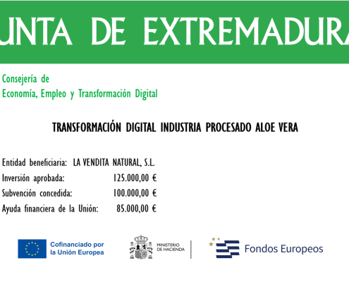 TRANSFORMACIÓN DIGITAL INDUSTRIA PROCESADO ALOE VERA 1 Transformacion digital