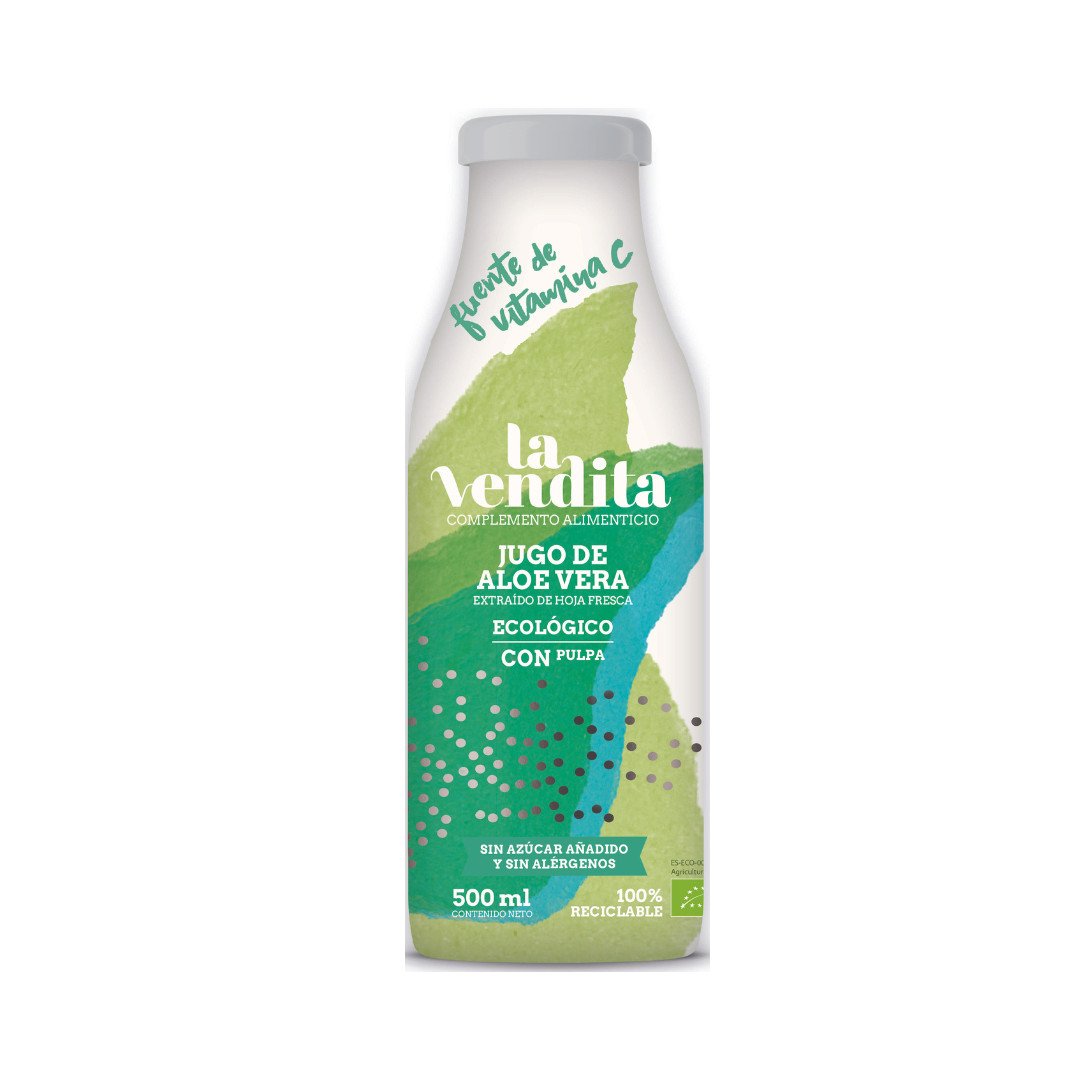 Jugo de Aloe Vera con pulpa 500 ml: beneficios, propiedades y cómo tomarlo 30 jugo de aloe vera con pulpa 500ml